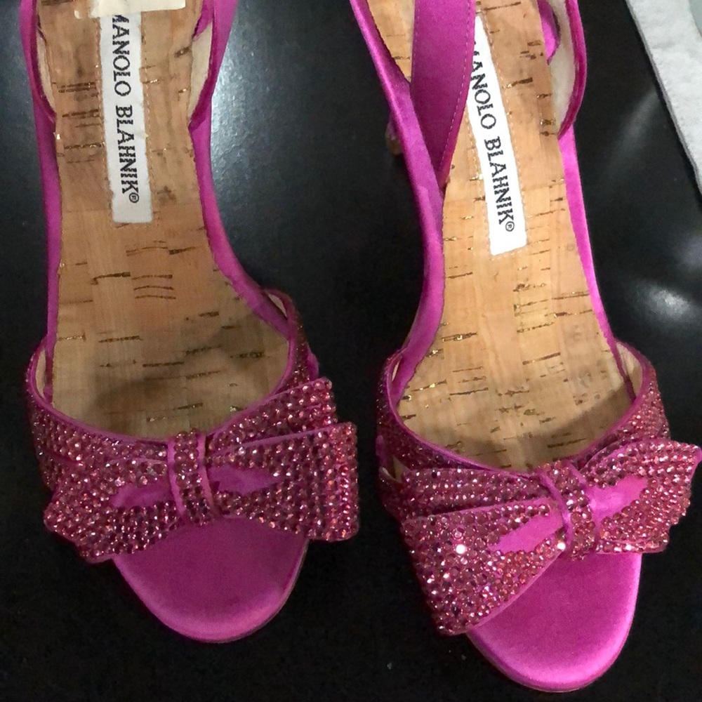 Manolo Blanik - Hot Pink Heels